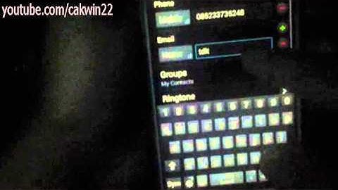 Samsung Galaxy S4: How to Edit Contacts (Android Kitkat)