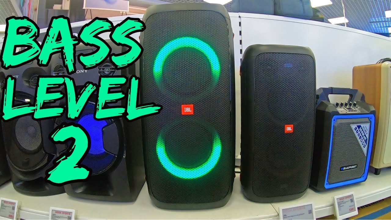 JBL PARTYBOX 310  Unboxing & Basstest 