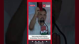 “Neither RSS nor Modi can destroy the Constitution”: Rahul Gandhi In Jhansi