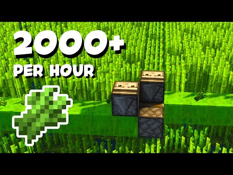 Easy LAG-FREE Automatic Sugarcane Farm in Minecraft 1.21/26.1+