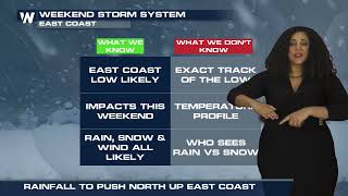 Major System to Impact East Coast