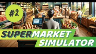 SUPERMARKET SIMULATOR прохождение #2 #shorts