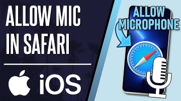 How to Allow Microphone Access in Safari on iPhone or iPad (iOS)