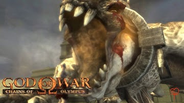 GOD OF WAR CHAINS OF OLYMPUS - BASILISK BOSS FIGHT (WALKTHROUGH)