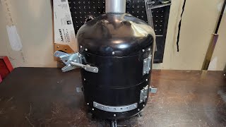 Building a DIY wood stove from a helium/propane tank. No welding! Great for a log cabin or tiny home