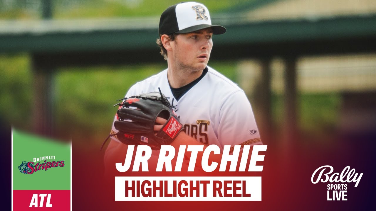 Jr Ritchie Mlb Braves RHP JR Ritchie 2025 Minor League Baseball Highlights | Bally ...