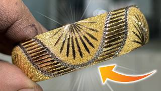 Amazing Gold Work Processes The Most Money Making Bracelet In The Market!