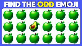 Can You Find the ODD One Out? | Emoji, Letters and Numbers Edition | Easy, Medium, Hard Levels #47
