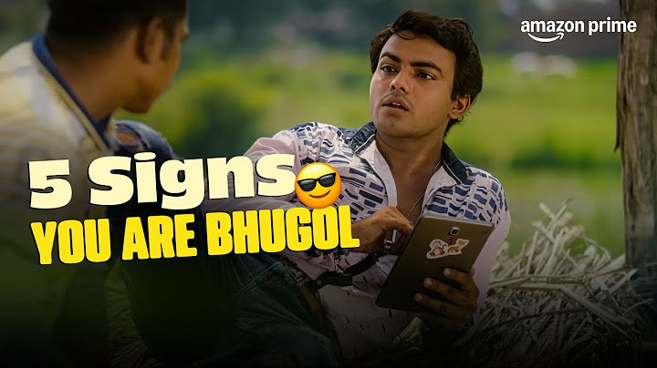 Five humorous signs you are Bhugol | Sparsh Shrivastava | Gajraj Rao | Dupahiya | Prime Video India