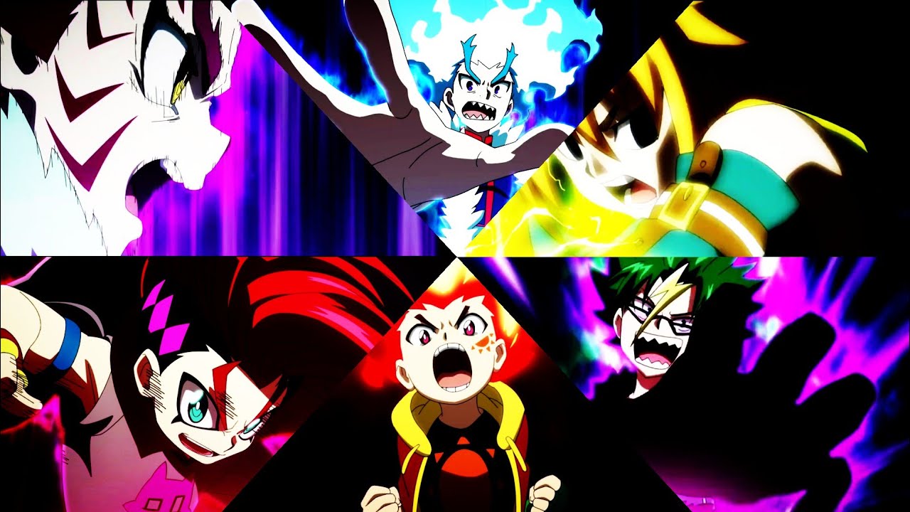 Free vs Hyuga vs Lane vs Lui vs Bell vs Sisco Fanmade (Gangsta Ball Z ep 18)