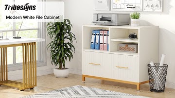 This Office Cabinet Solves All Your Clutter Problems 🗄️ - J0123