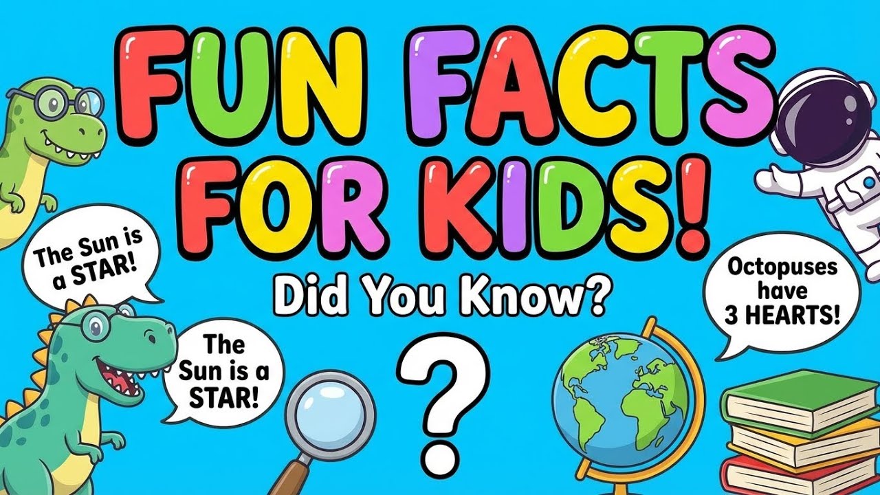 NEW Animal Facts Kids LOVE | Fun Learning for Toddlers & Preschoolers