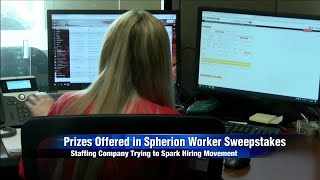 Fort Wayne staffing agency takes part in 'worker sweepstakes' to try and spark hiring movement
