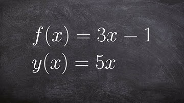 How to Evaluate the Composition Between Two Functions