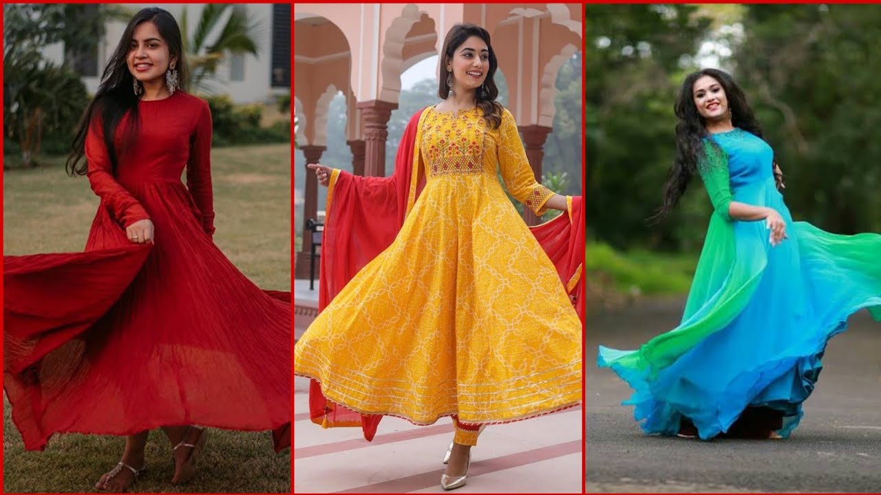 Poses For Girls | Beautiful Poses In Anarkali Suit | Standing Pose |  Santoshi Megharaj | #shorts | Standing poses, Girl poses, Anarkali suit