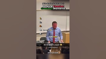 Crash-out momenten van leraren #shorts #fypシ #tiktok #school #crashout