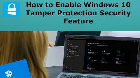 How to Enable Windows 10 Tamper Protection Security Feature In Hindi