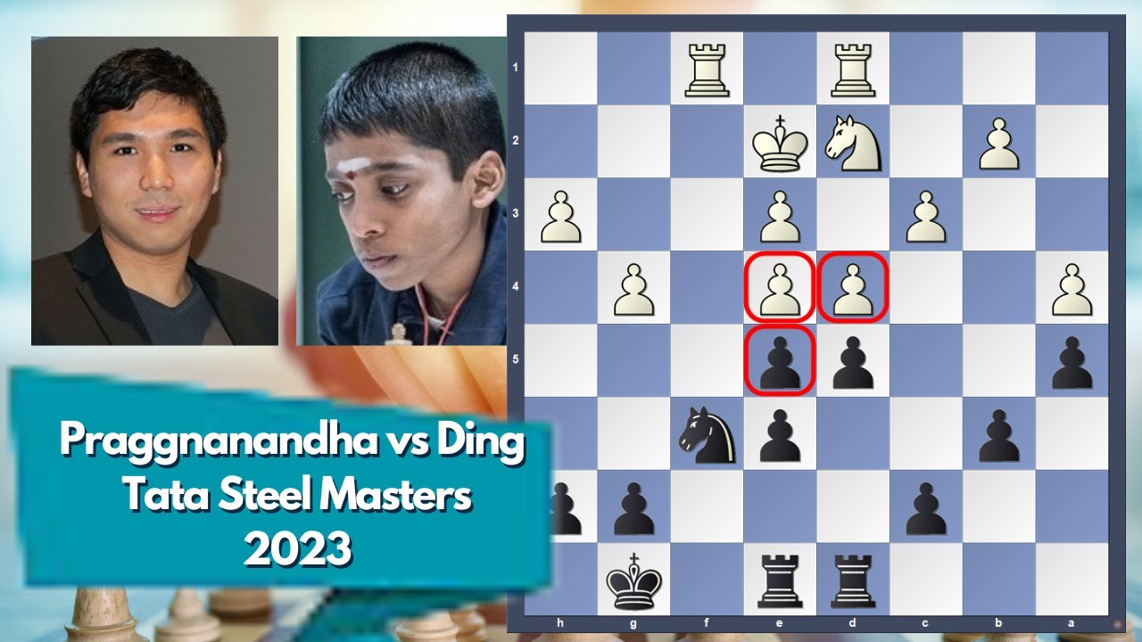 Tata Steel 2023 R4: Praggnanandhaa stuns World no.2 Ding Liren