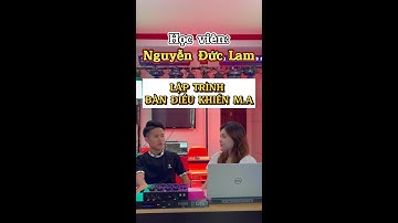 Học viên Nguyễn Đức Lam - Khóa học lập trình bàn điều khiển MA Timecode Lighting Show thực tế