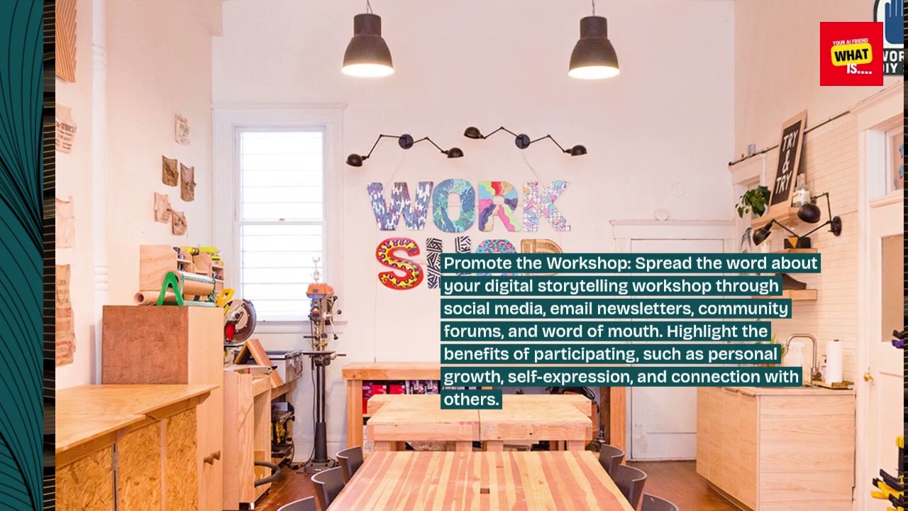 How to Host a Digital Storytelling Workshop for Personal Growth?