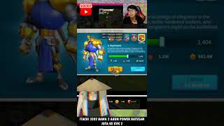 14juta Gems Itachi 3202 Up Power 600juta  Rise Of Kingdoms