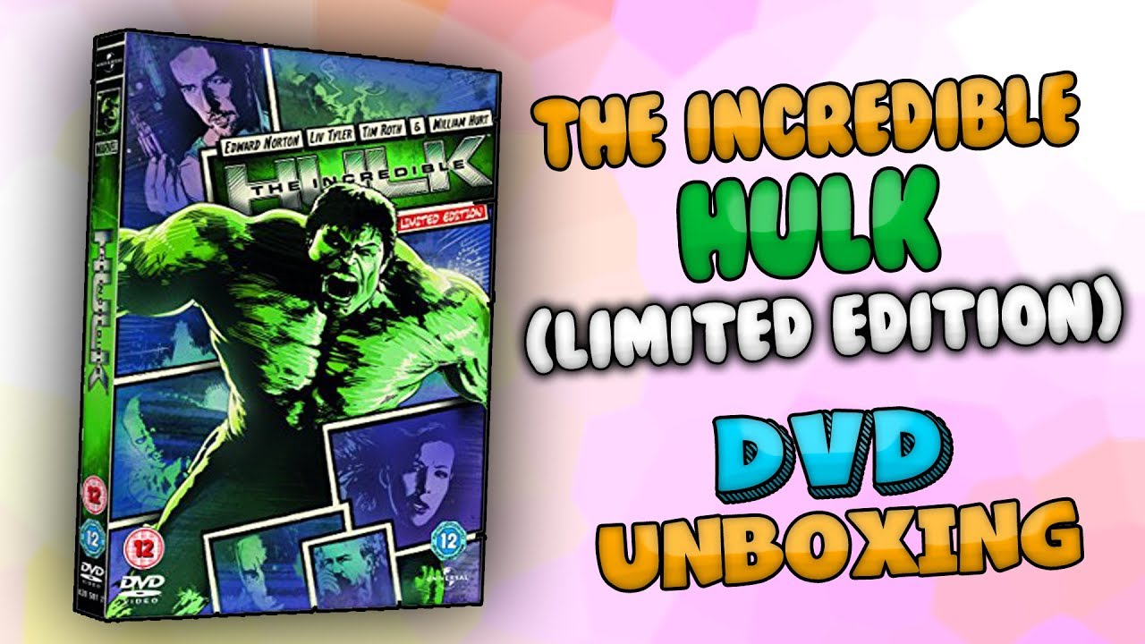 The Incredible HULK (Limited Edition) DVD | UNBOXING