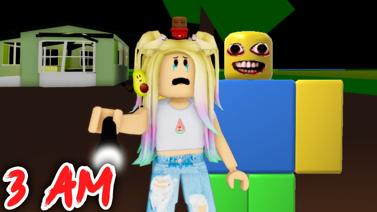 NUNCA ENTRES A BROOKHAVEN A LAS 3 AM EN ROBLOX 😨