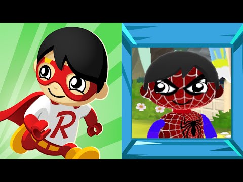 Tag with Ryan - SPIDERMAN RYAN COSTUME UNLOCKED (android,ios) Gameplay Running Game #gaming