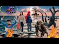 فيلم🔥هجوم الوحوش المرعبه🧌علي الأبطال الخارقين🦸في البحر الملعون😭☠️|روان ستارز😍