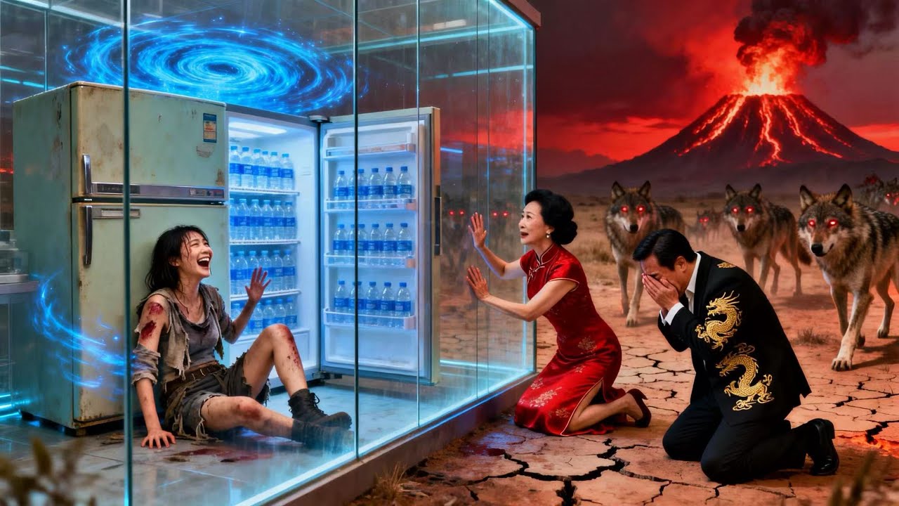 Viaja a apocalipsis… su madre la mata por agua. Renace con nevera infinita para vengarse！