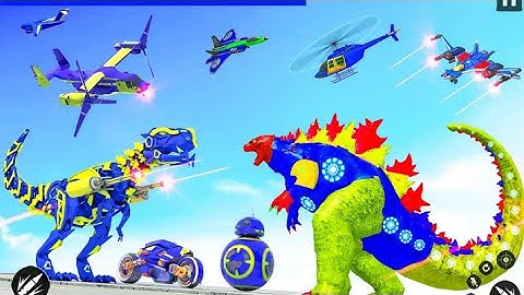 Dino Robot Car Transform  - destroyer Dinosaur robot /Android,Ios Game
