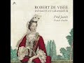 De Viseé, Robert  (1660-1732) - Intimité et Grandeur (Works for Theorbo) [Fred Jacobs]
