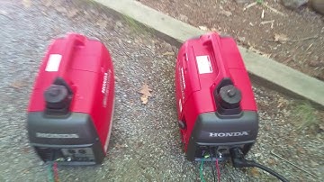 Honda EU2000i & EU2000i Companion generators(1)