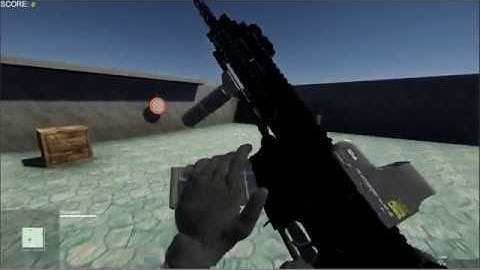 Unity3D : First Person Shooter Test 2