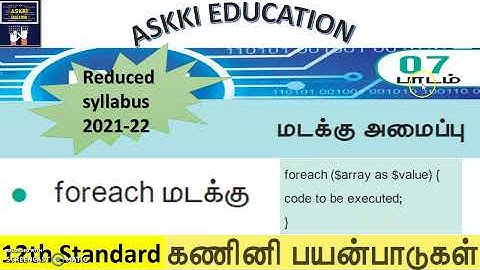 💥 12th Computer Applications Chapter 7 மடக்கு அமைப்பு Book Back Answers Tamil Medium