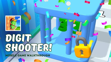 Digit Shooter! Gaming 22-27 levels | Android,Ios TikTok Walkthrough