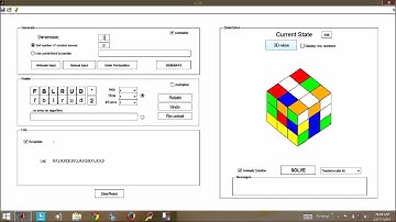 Matlab 3X3 Rubik