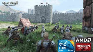 MOUNT AND BLADE 2 BANNERLORD LOW END PC | Q8400 | R7 240 | 4GB RAM | #mountandblade2 #lowendpc