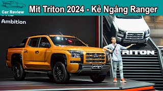 Mitsubishi Triton 2024 đây rồi - Đối thủ xứng tầm đấu Vua Bán Tải Ford Ranger sắp về Việt Nam