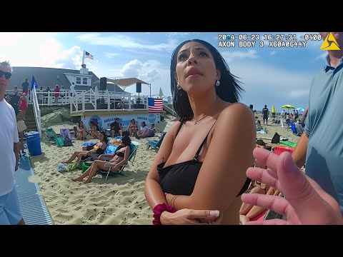 She Said ‘I OWN This Beach!’… Then Police Showed Up 😬 | Florida Drama