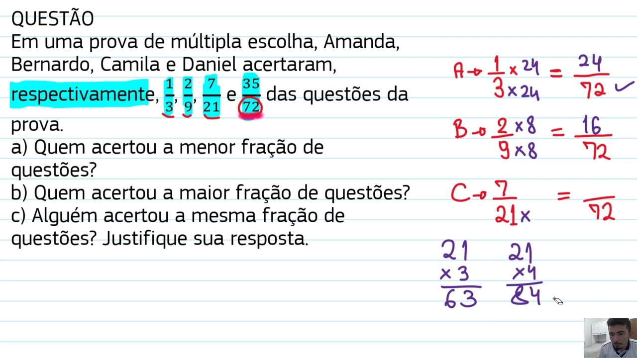 💢 DICA de FRAÇÕES \Prof. Gis/#shorts 