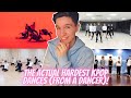 DANCER REACTS TO "The Actual Hardest Kpop Dances(from a dancer)" [fultimeKfangurl]