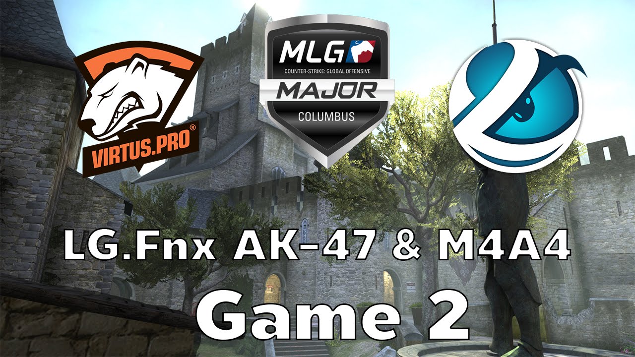 LG.Fnx AK-47 & M4A4 - VP vs LG MLG Columbus 2016 Quarterfinal Game 2 - CS-GO Channel