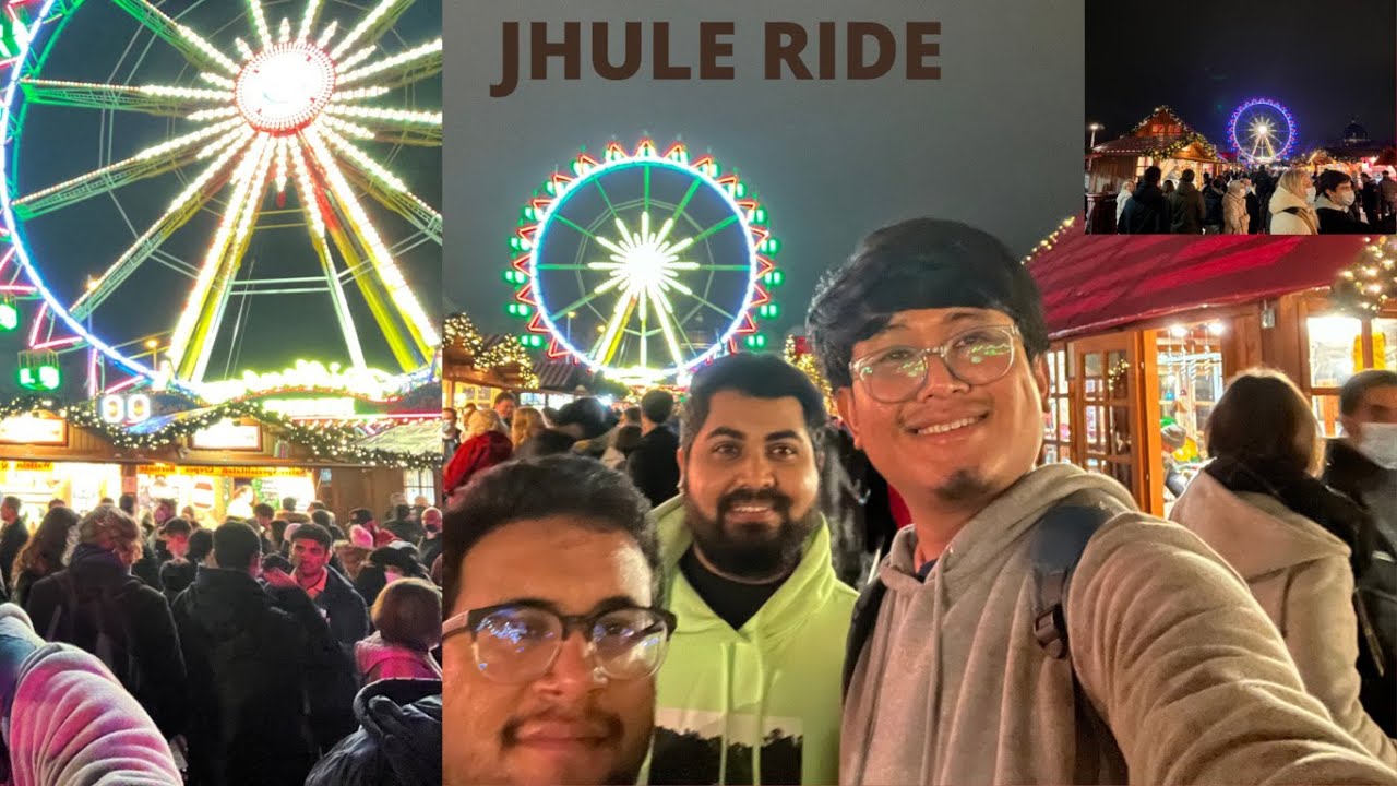 My Jhule Ride experience, Ferris wheel #Berlin#Germany, Enjoyed Very ...