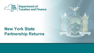 New York State Partnership  Returns