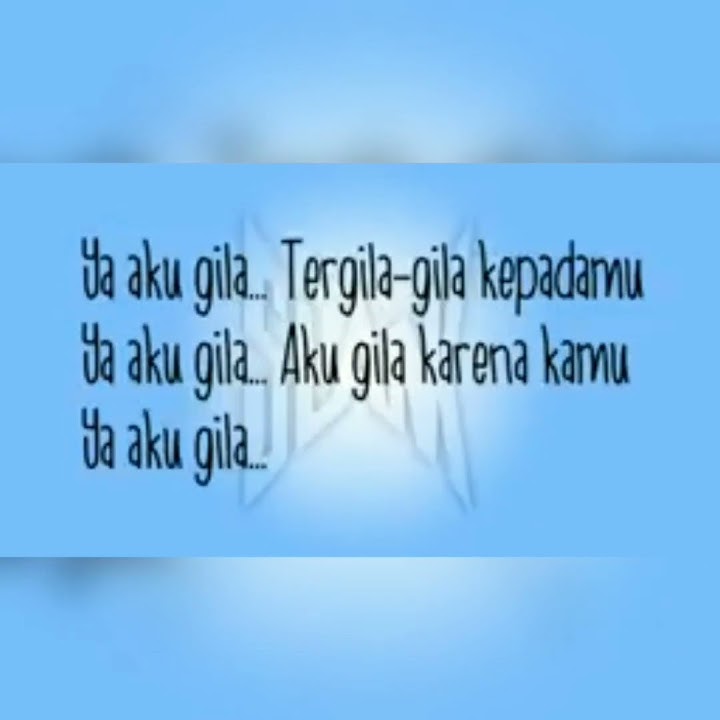 aku gila slank