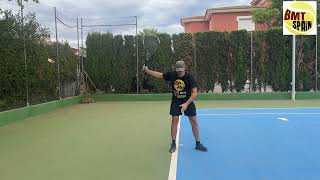 Tennis , Consiously playing the Forehand out of the HAND