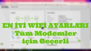 En iyi WiFi Ayarı Nasıl Yapılır ?- Turknet ZyXEL VMG 3625 T50B - w/ Best WiFi Configuration A101 Akt