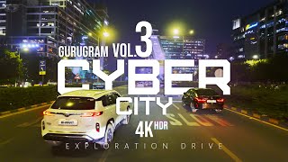 Driving in Gurugram Vol. 3 | Horizon Center - Cybercity | 4K 60 HDR