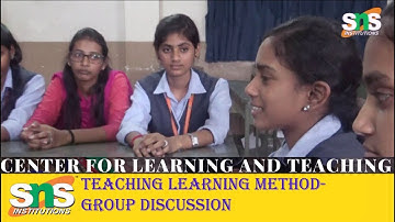 SNS INSTITUTIONS: Teaching Learning Method-Group Discussion